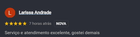 Avaliação Google