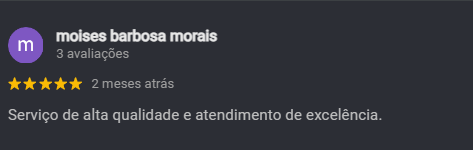 Avaliação Google
